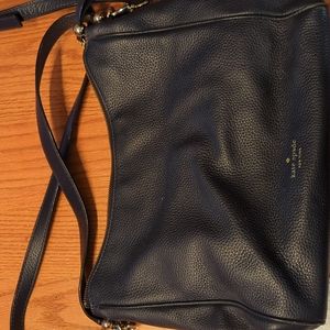 Kate Spade hobo, gently used, navy blue